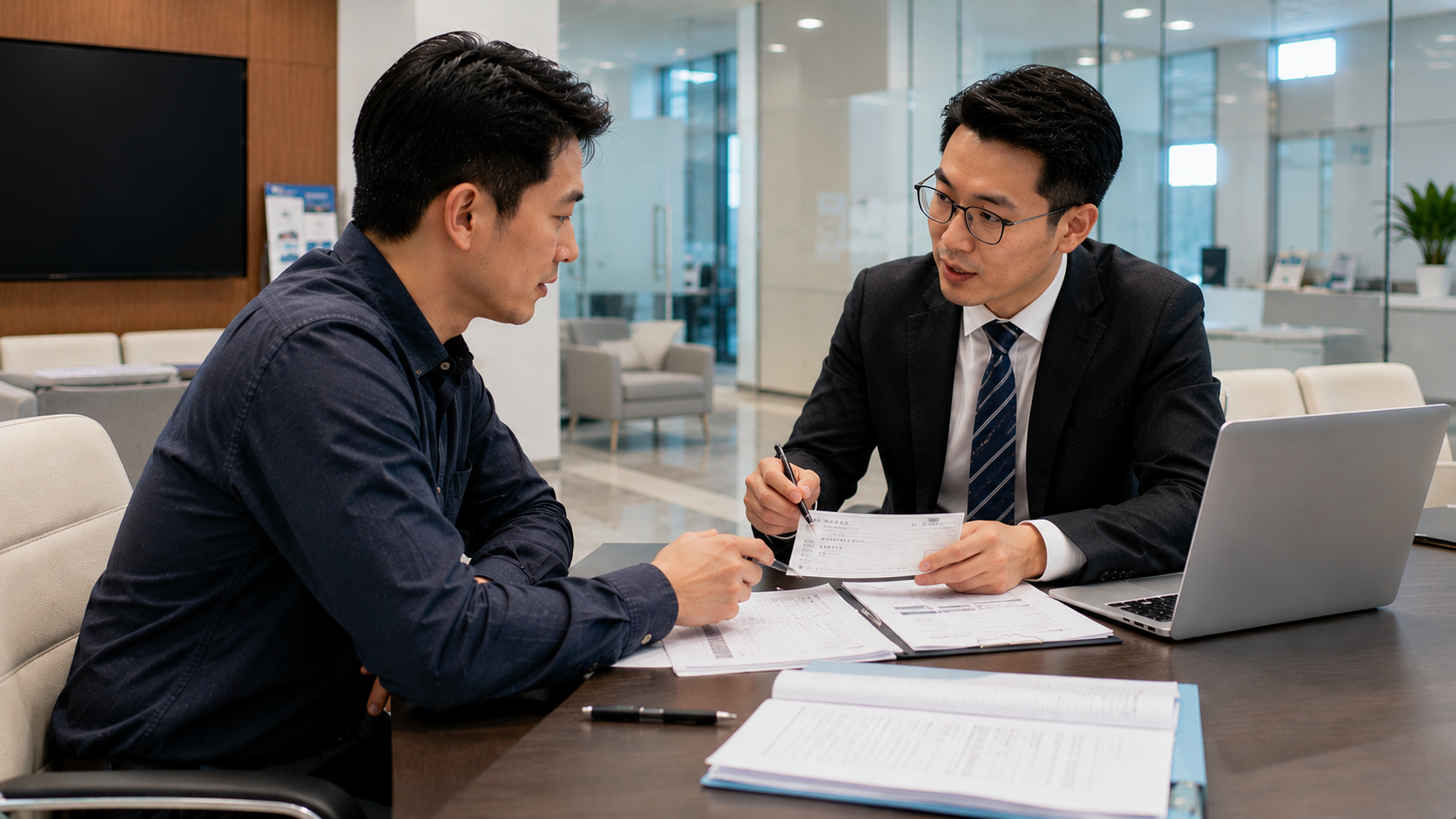 企業主向金融顧問了解支票貼現流程與票據融資觀念