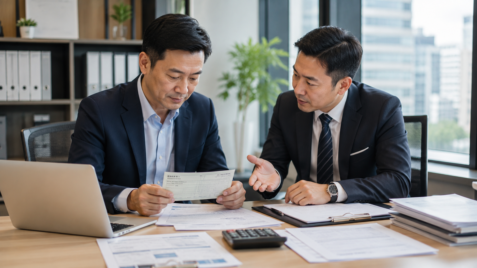 企業了解票據貼現流程與支票貼現申請方式情境