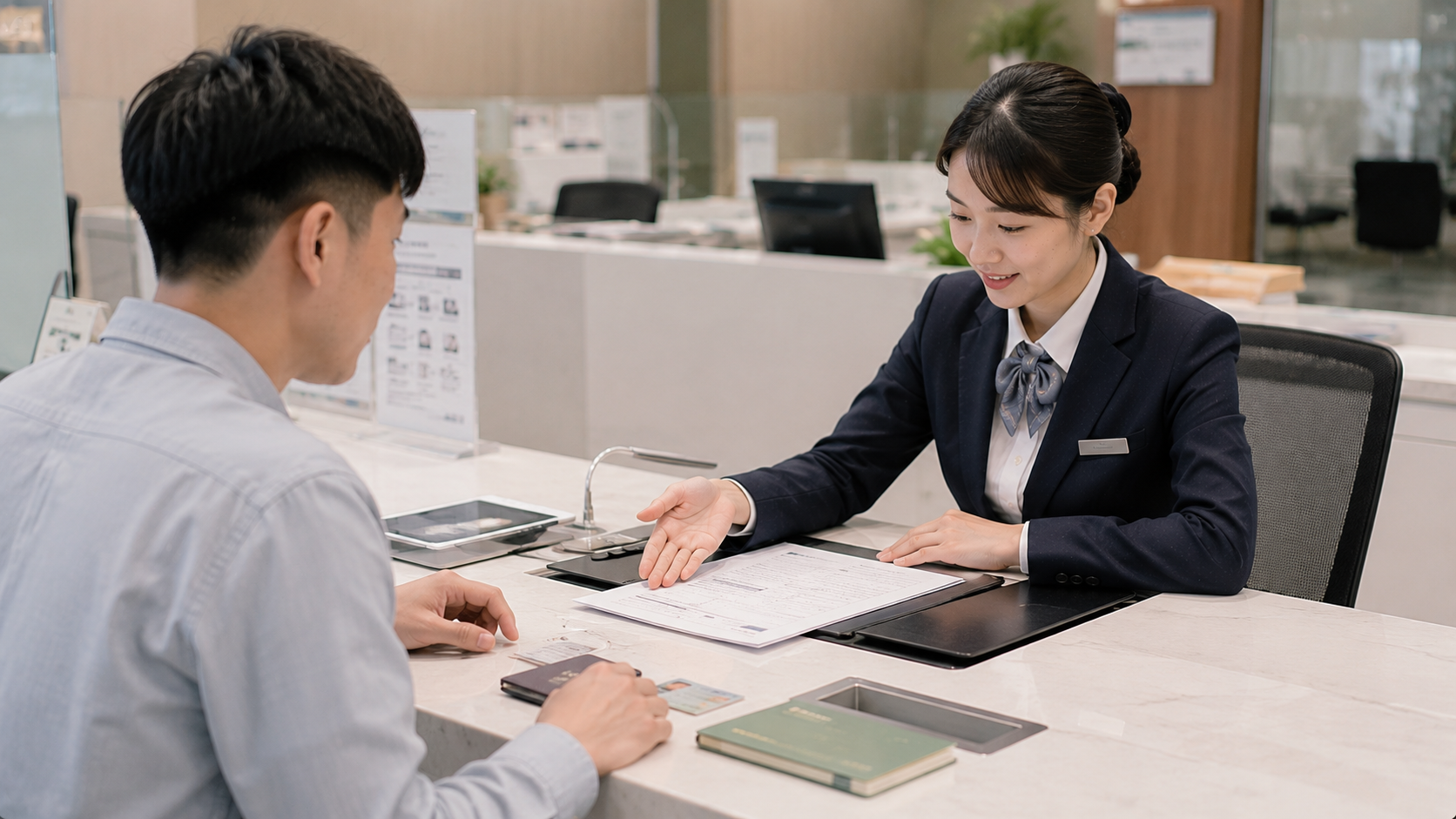 銀行財力證明申請流程示意