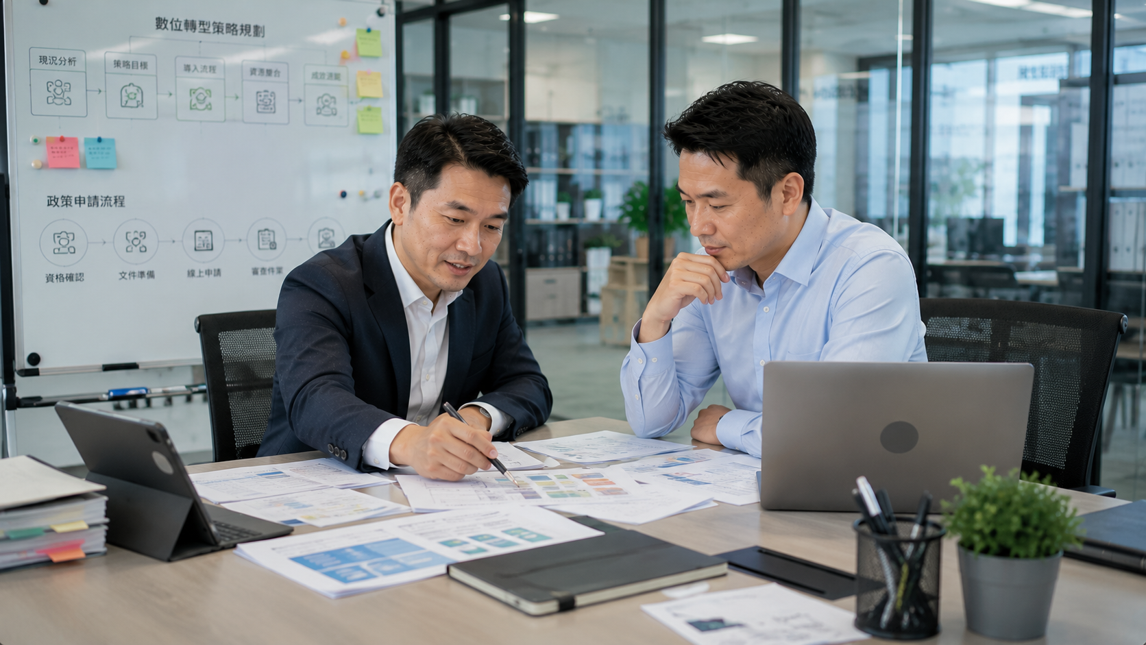 企業主整理政策申請文件與營運資金規劃