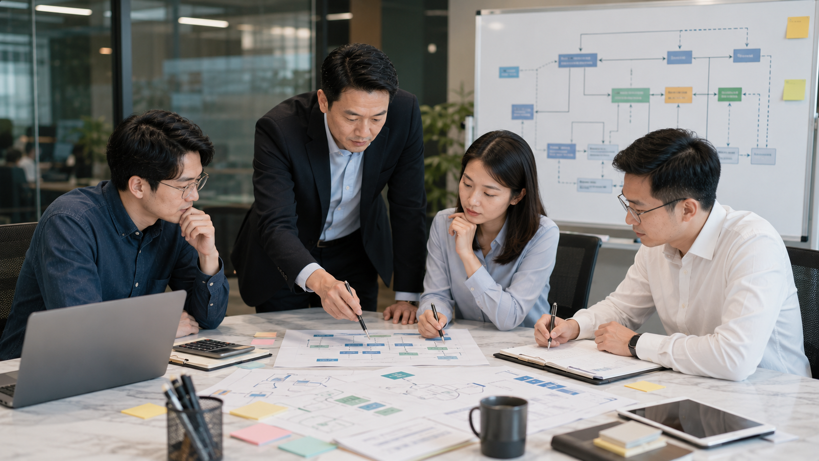 企業建立採購及付款循環內控制度，透過採購流程圖提升管理效率與跨部門協作。