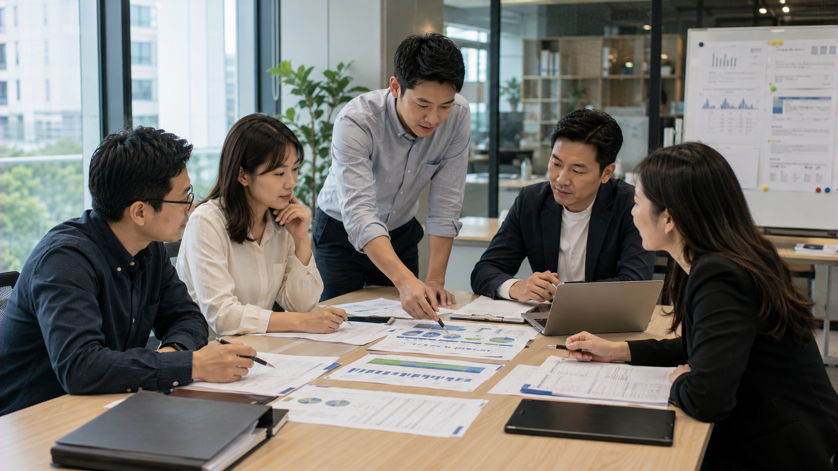 企業進行財務規劃與資金管理討論