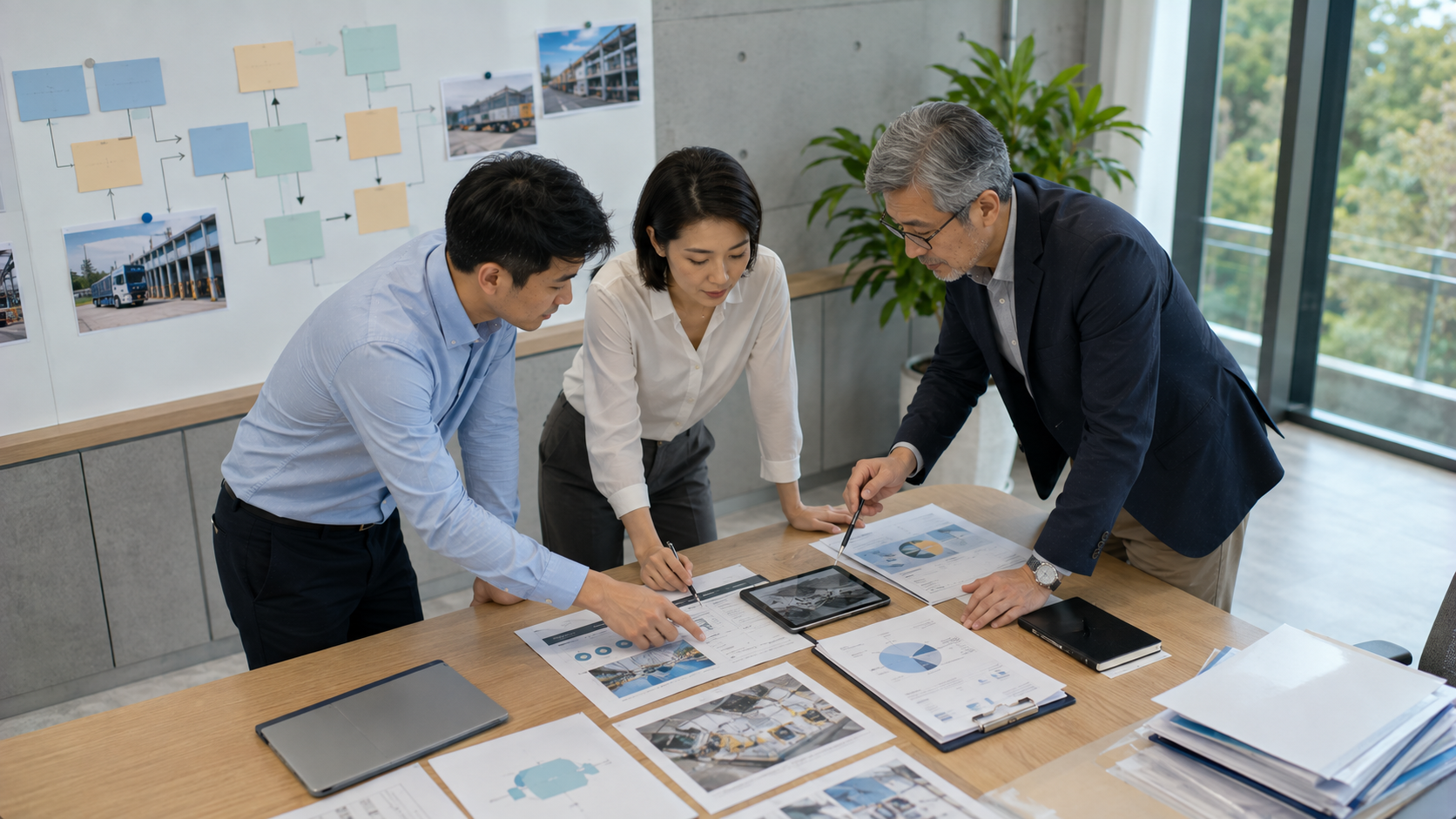 亞洲企業團隊檢視營運現金流與專案進度並規劃企業融資方案