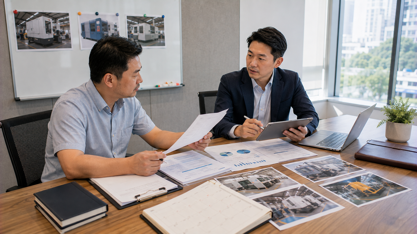 亞洲企業經營者與財務顧問檢視既有租賃合約並評估租賃代償方案