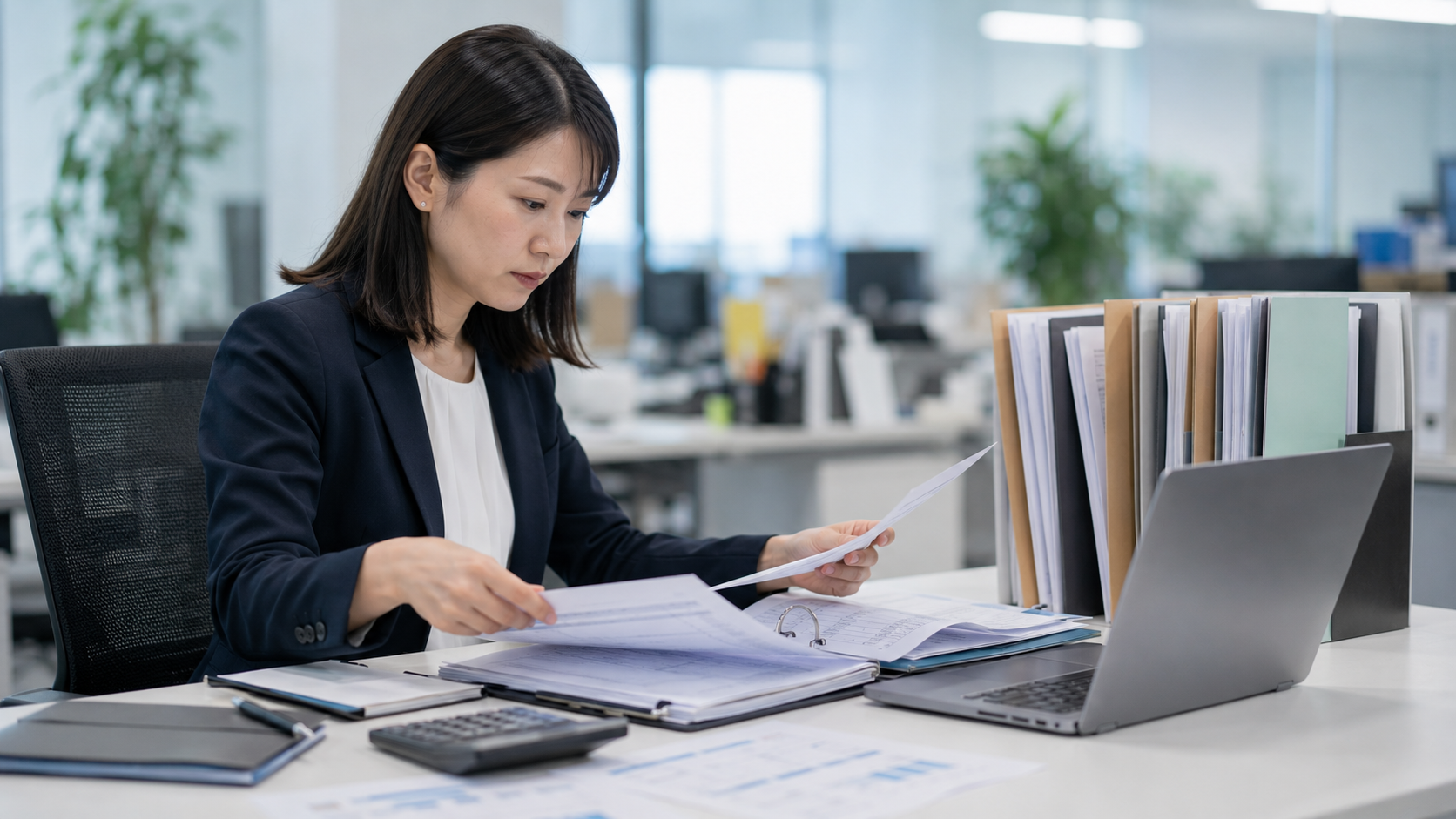企業財務人員檢視應收帳款帳齡、交易資料與收款紀錄，分析應收帳款過高原因