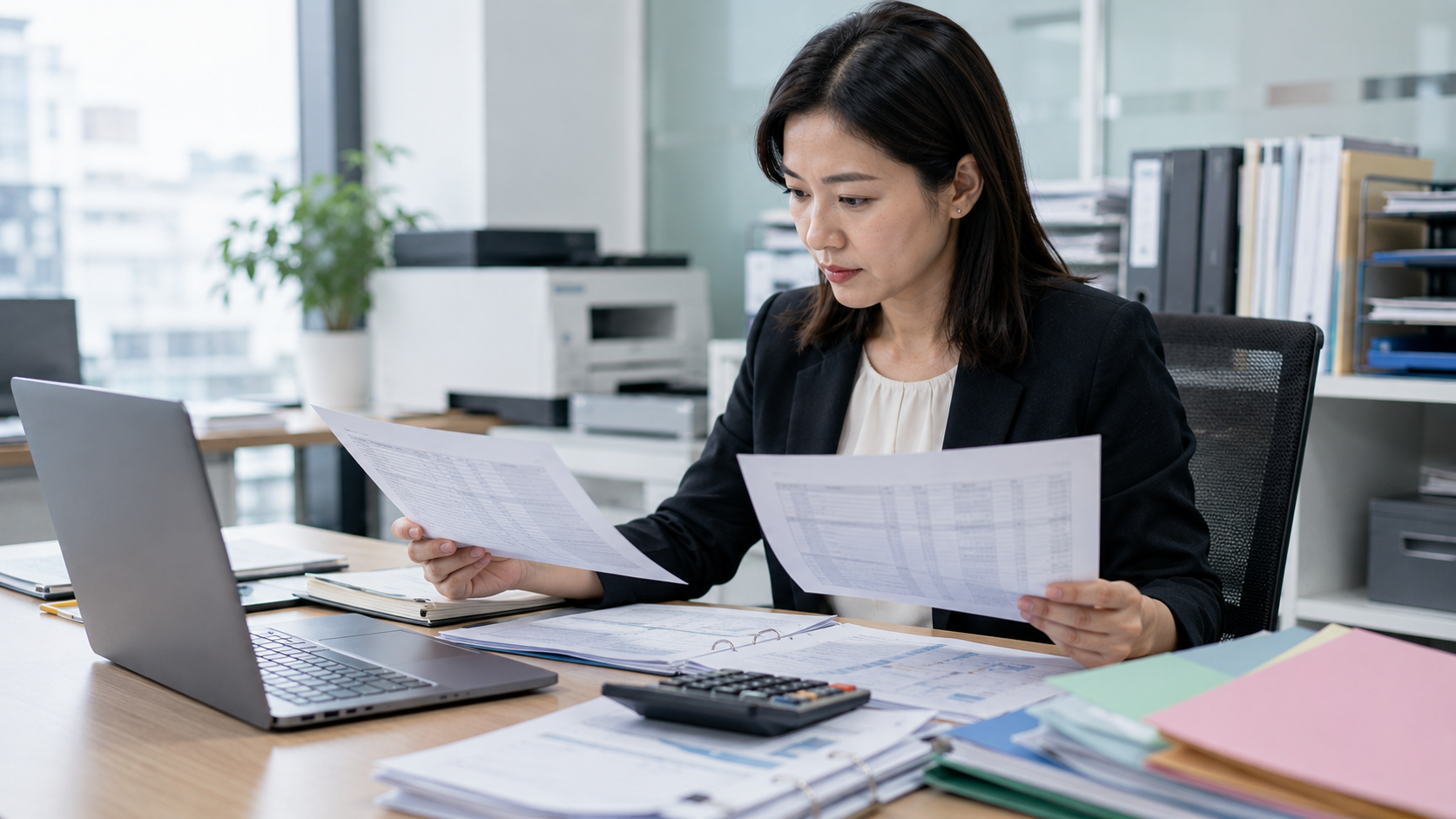 台灣企業財務主管比對股東往來資料與其他應收款文件,確認公司與股東間資金流向及會計分類