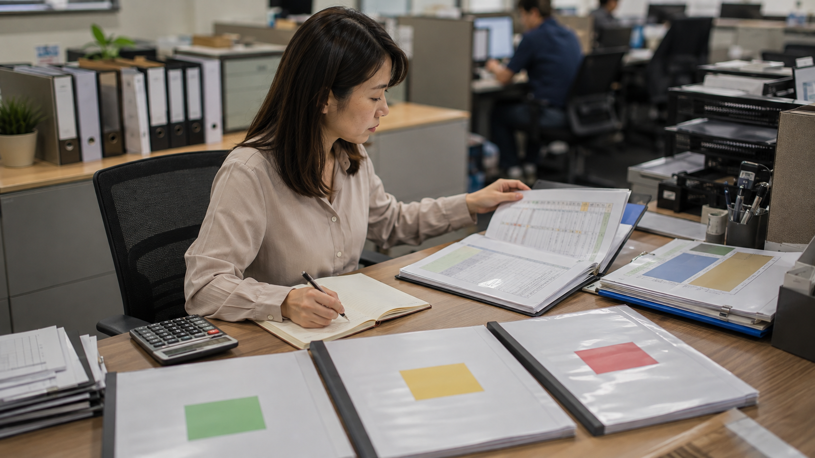 企業財務人員檢視應收帳款帳齡與呆帳風險，理解呆帳、壞帳與備抵呆帳差異