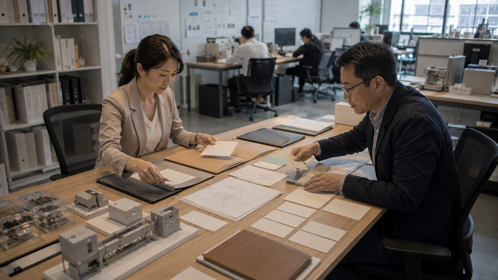 台灣中小企業負責人與財務人員整理營運、員工與轉型資料，評估中小微型企業貸款申請資格