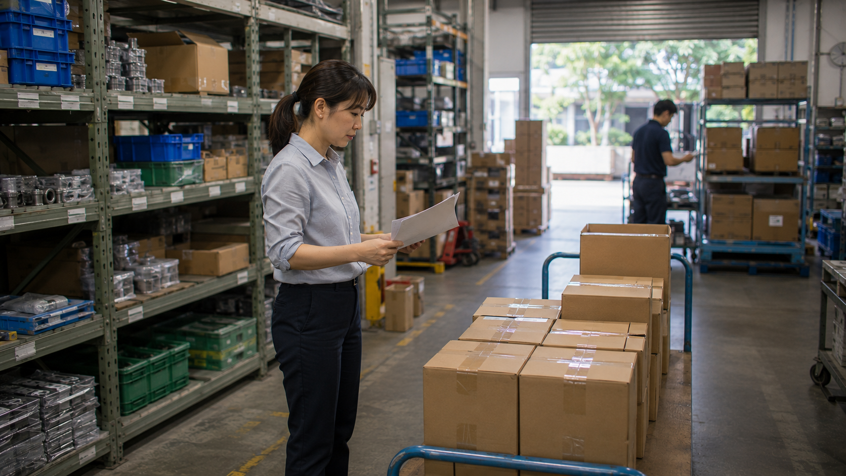 企業從存貨備貨、商品出貨到等待客戶付款的營業週期流程